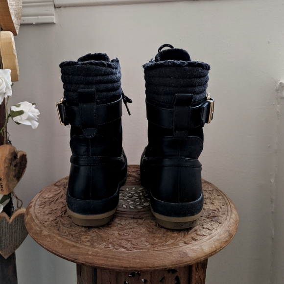 Call it Spring boots black/blue size 6.5 - Picture 3 of 11